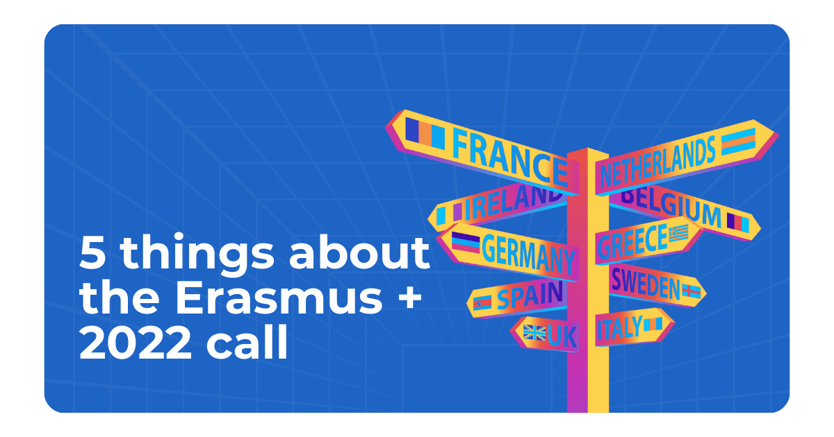 Se abre la convocatoria del programa europeo Erasmus + 2022