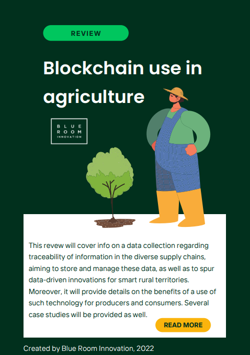 review blockchain agriculture