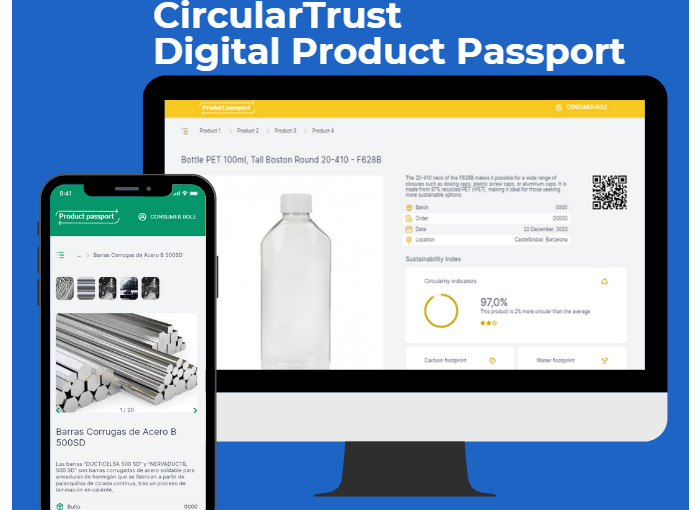 diseño pasaporte de producto