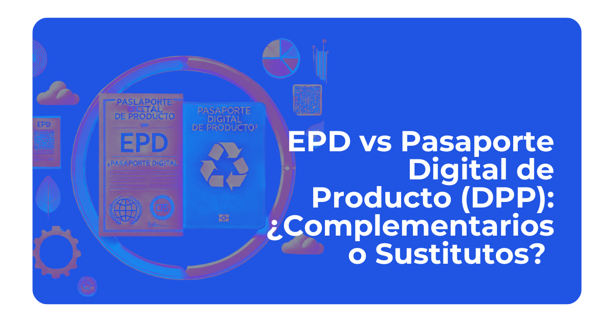 EPD vs Pasaporte Digital de Producto (DPP): ¿Complementarios o Sustitutos?