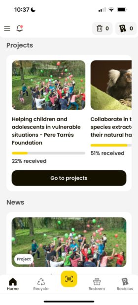 mockup app reciclos mockup app reciclos
