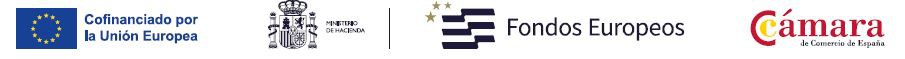 Logo cambra de comerç + logo FEDER Logo cambra de comerç + logo FEDER