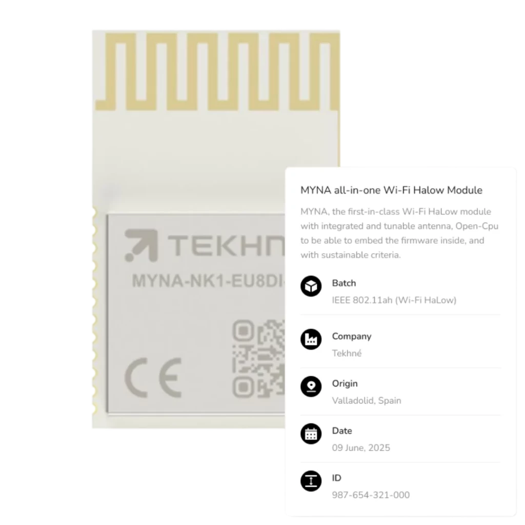 Pasaporte digital de producto tekhne 2 Pasaporte digital de producto tekhne 2